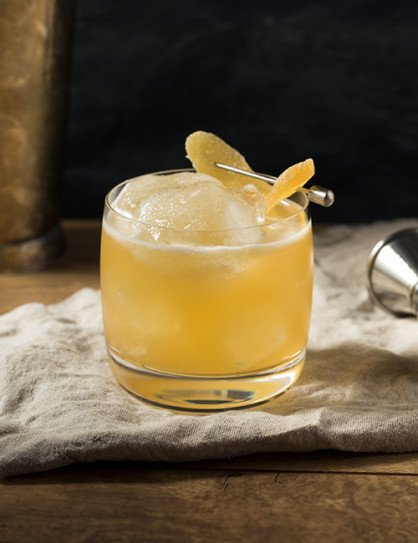 Penicillin drink | Cocktailguiden