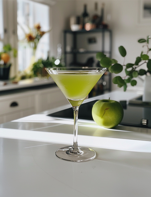 Apple Vanilla Martini