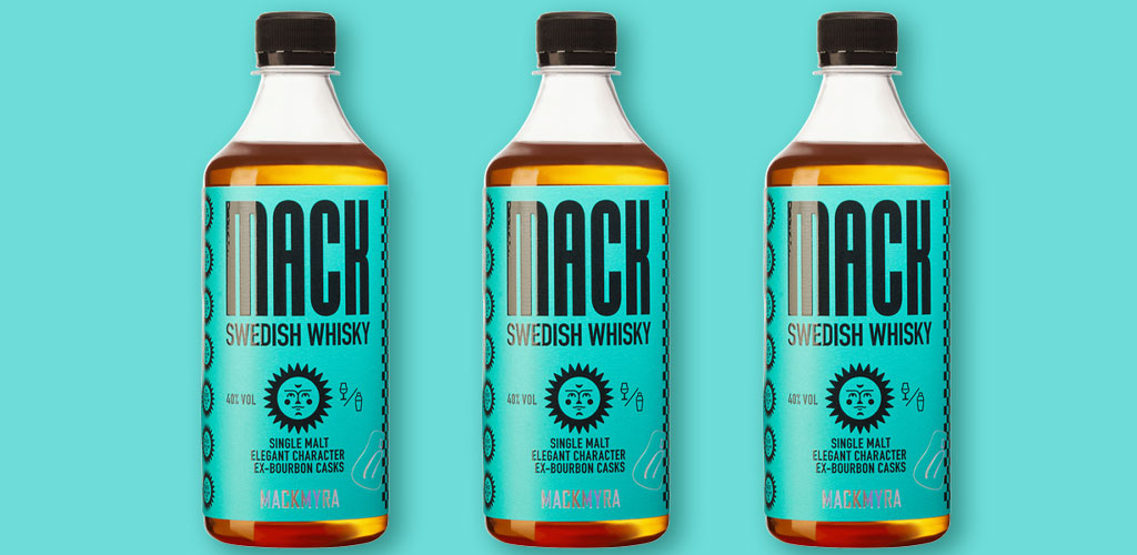 Mackmyra Svensk Whisky lanserar premiumwhisky i PET-flaska