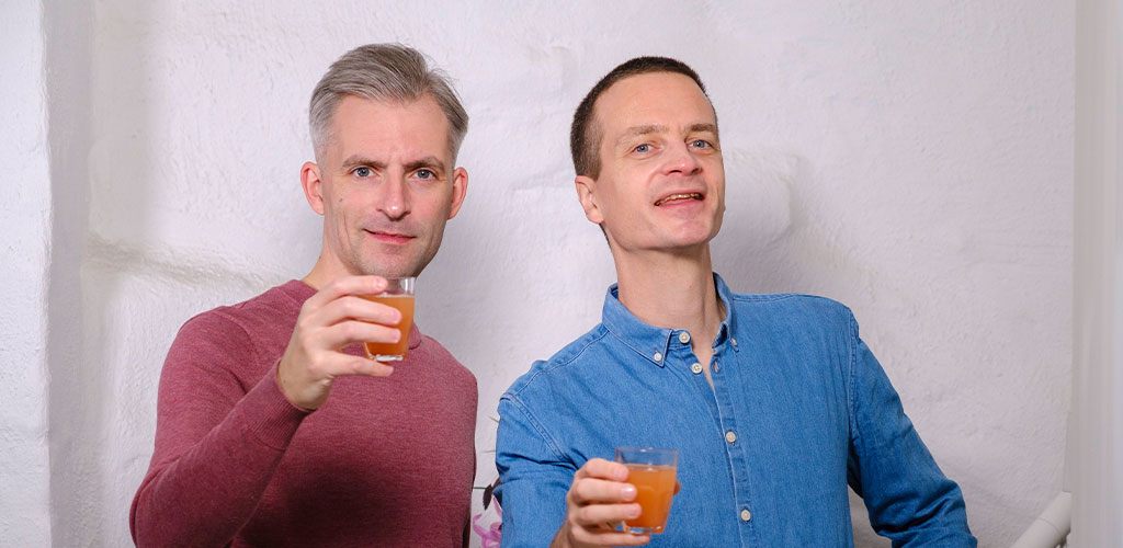 Vi tar en cocktail detour med Joakim och Mattias