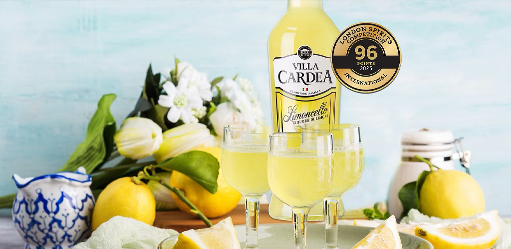 Guldvinnare från Italien får pris i London Spirit Competition